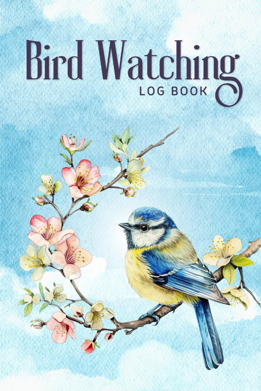 Bird Watching Log Book: Birding Journal to Track Sightings, Record Species, and Capture Birdwatching Adventures | Birdwatcher Notebook for Beginners and Experts | 120 Pages