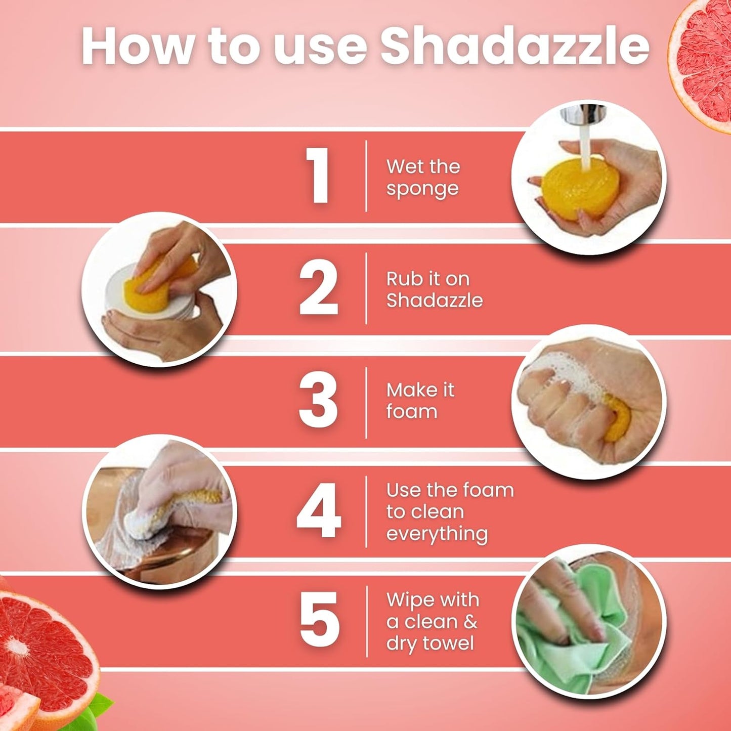 Shadazzle Natural All Purpose Cleaner and Polish – Eco friendly Multi-