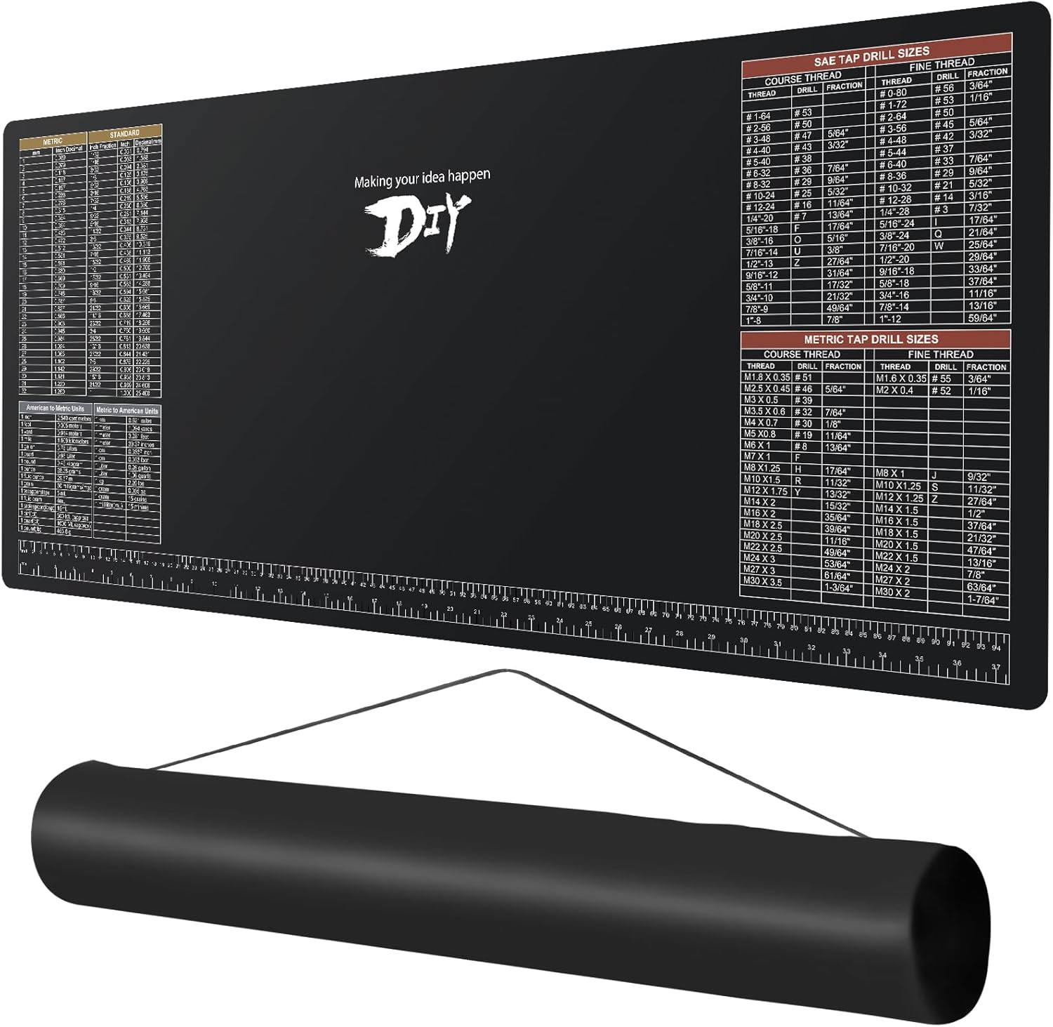 39.5”X18” DIY Worktable Mat Large Work Bench Mat Workshop Mat Workbenc