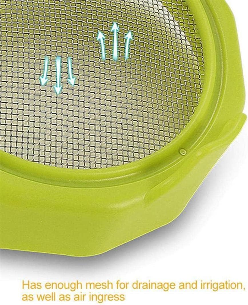 2pcs Sprouting Lid Garden Tools Lid Sprouting Net Cover Beans Sprouts 