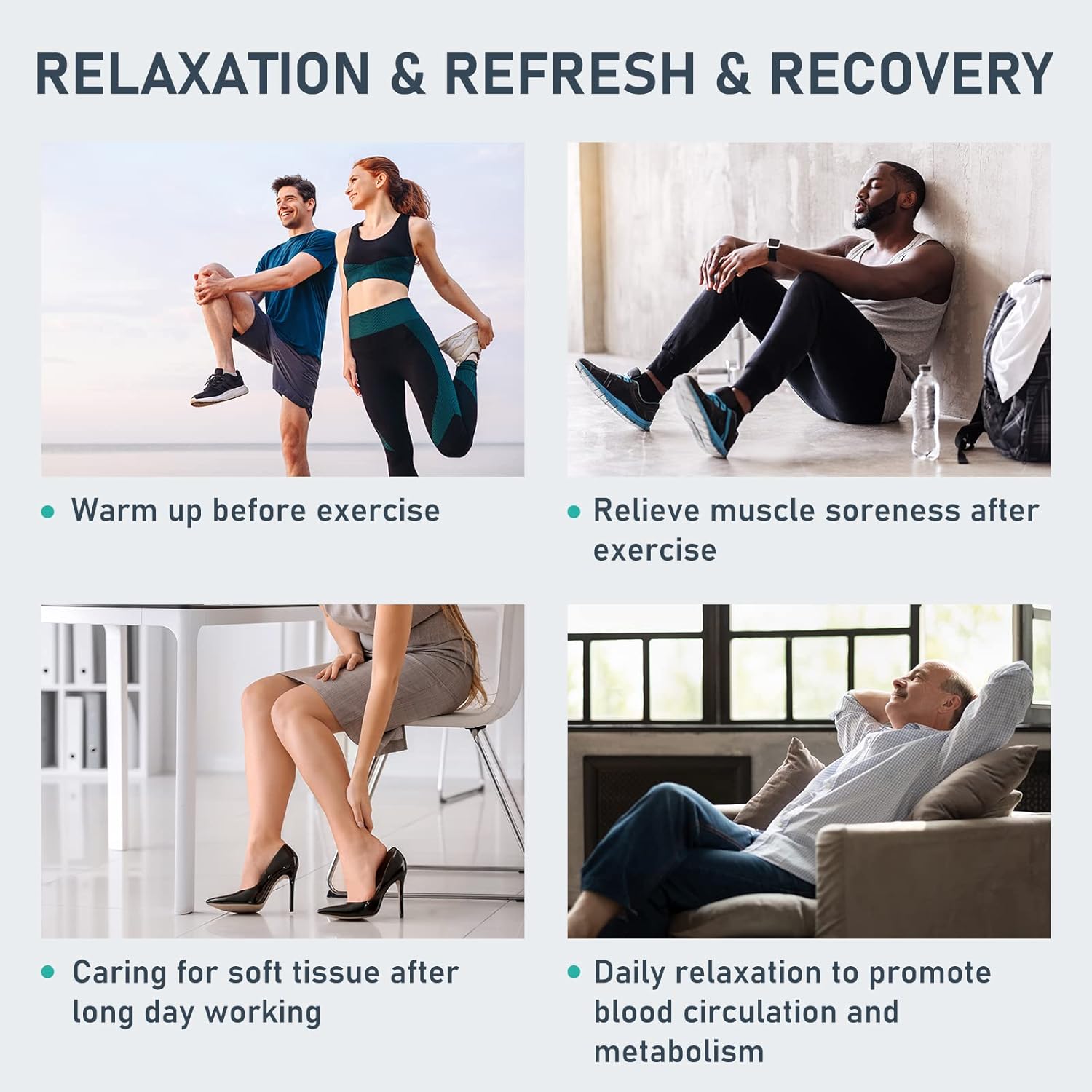 QUINEAR Air Compression Recovery System, Professional Sequential Devic