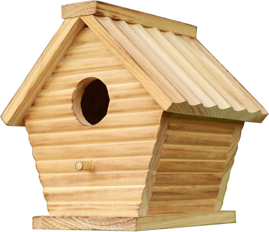 STARSWR Bird House Outside Clearance,Outdoor Birdhouse for Bluebird Fi