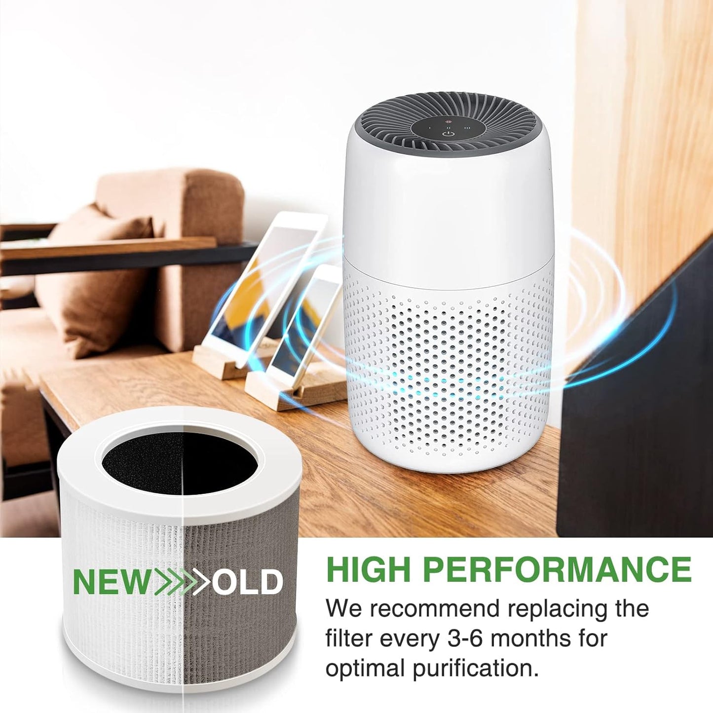 Core Mini Replacement Filter Compatible with LEVOIT Core Mini Air Puri