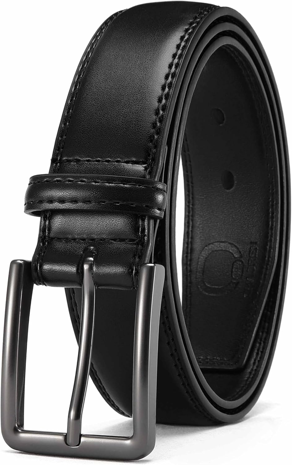 CHAOREN Mens Belt Leather - 1 3/8" Dress Belts for Men - Considerate G