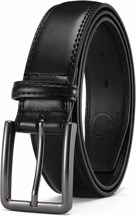 CHAOREN Mens Belt Leather - 1 3/8" Dress Belts for Men - Considerate G