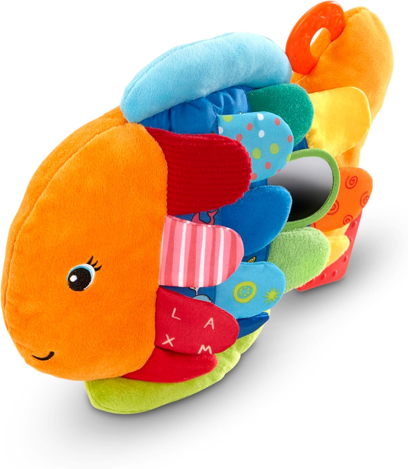 Melissa & Doug K’s Kids, Flip Fish Stuffed Animal, Soft Baby Book, Mul