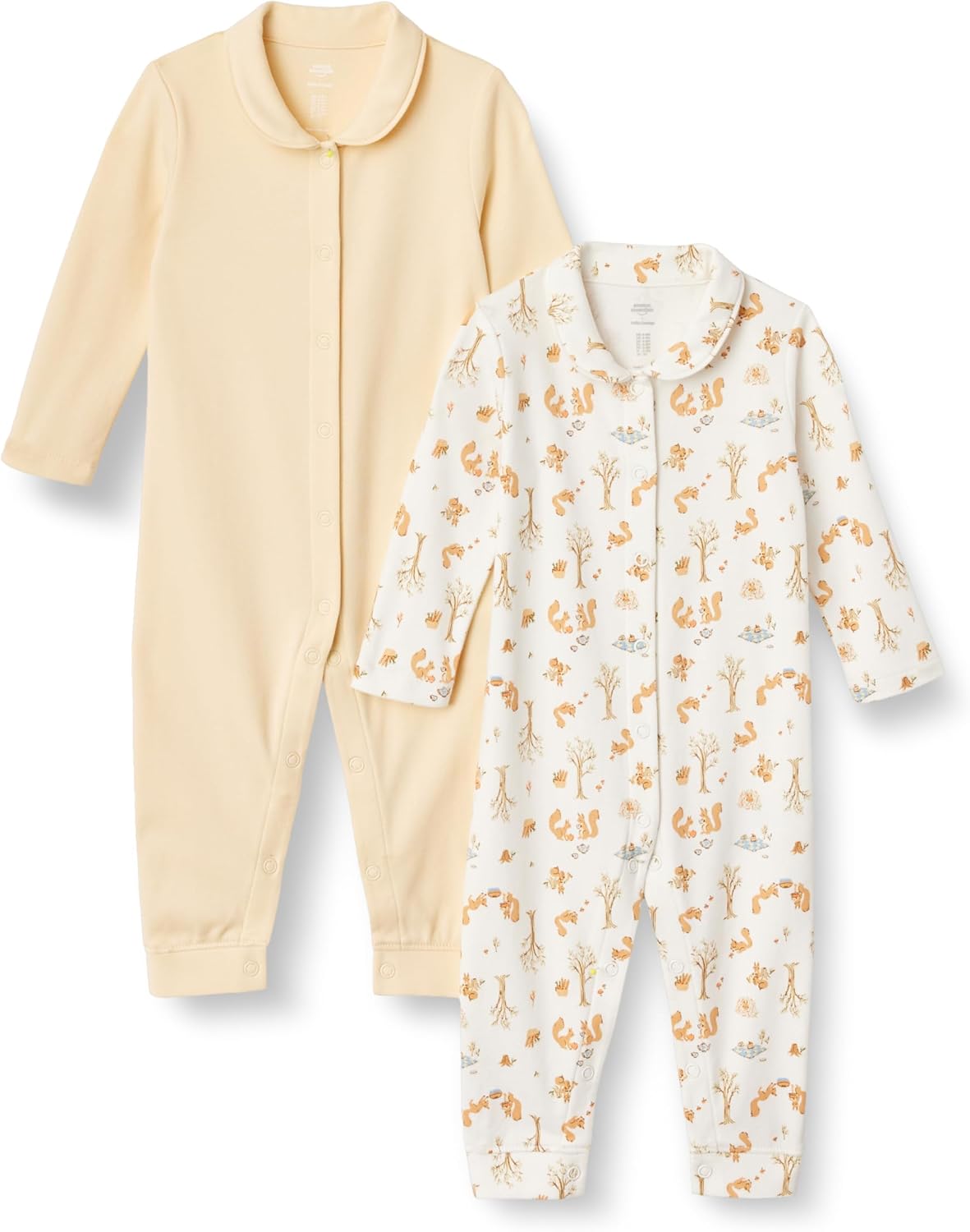 Amazon Essentials x Sofia Grainge Unisex Babies' Cotton Footless Sleep
