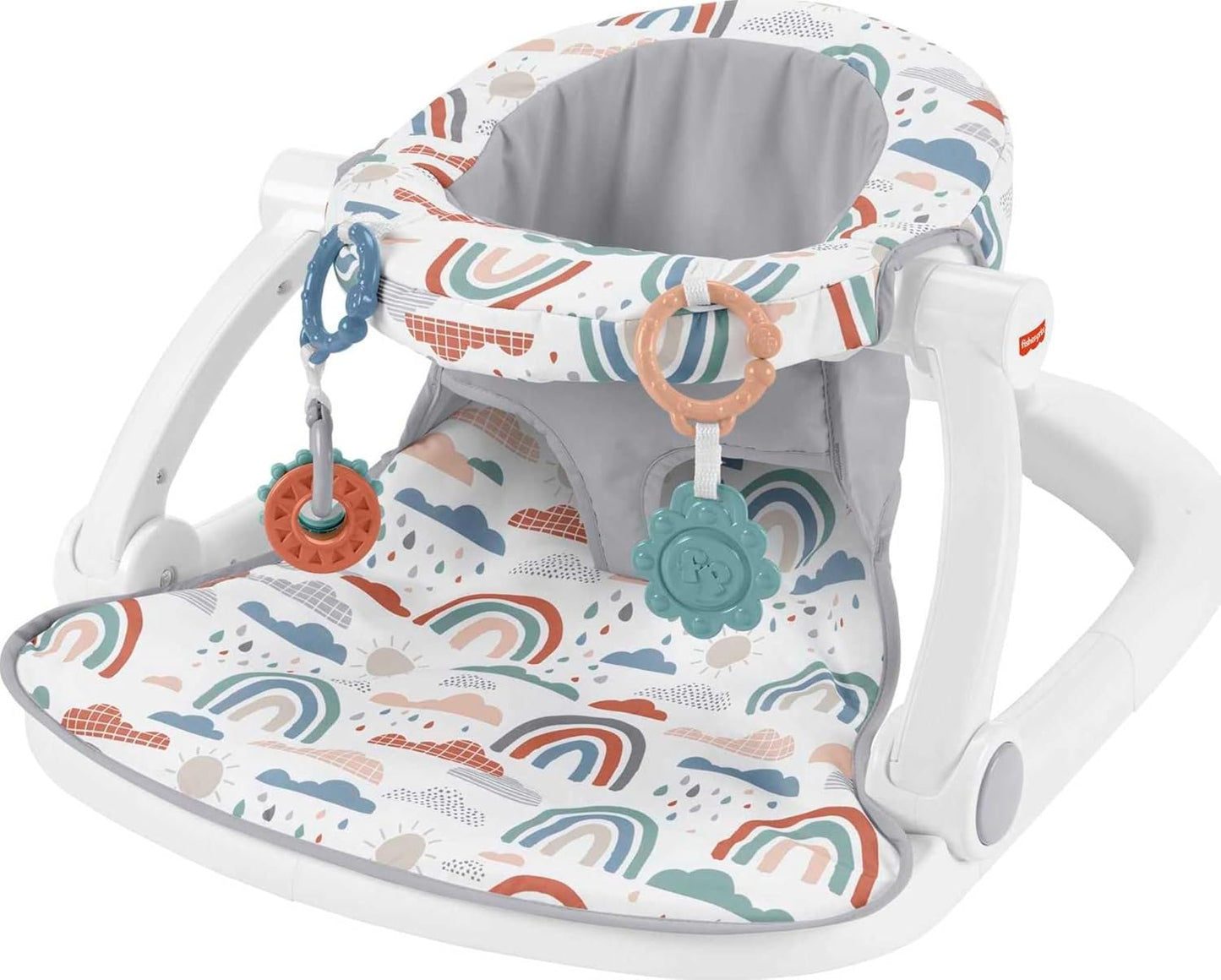 Fisher-Price Portable Baby Chair Sit-Me-Up Floor Seat with Development