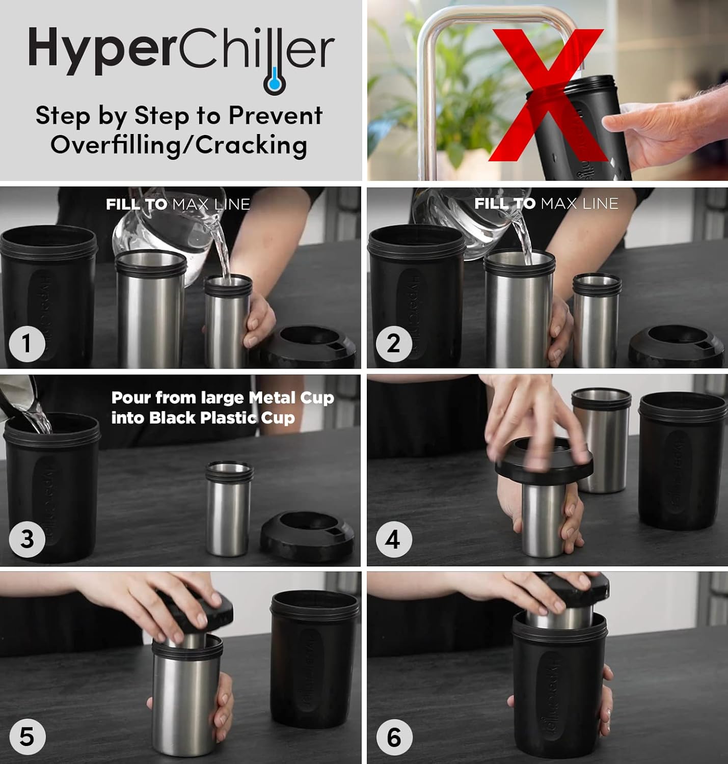 HyperChiller HC3 Patented Iced Coffee/Beverage Cooler, NEW, IMPROVED,S