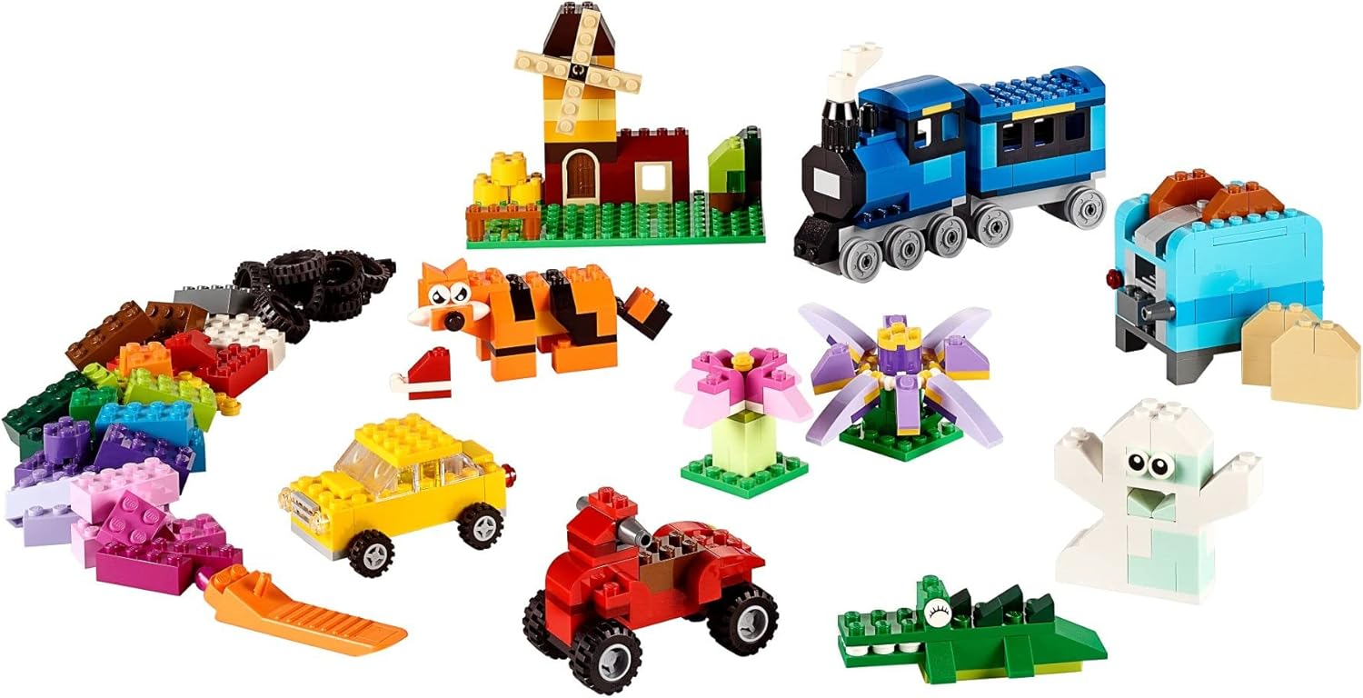 LEGO Classic Medium Creative Brick Box 10696 Building Toy Set - Featur