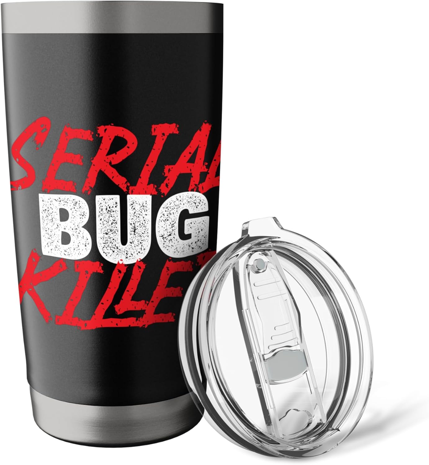 Serial Bug Killer - Exterminator Pest Control Technician Stainless Steel Insulated Tumbler