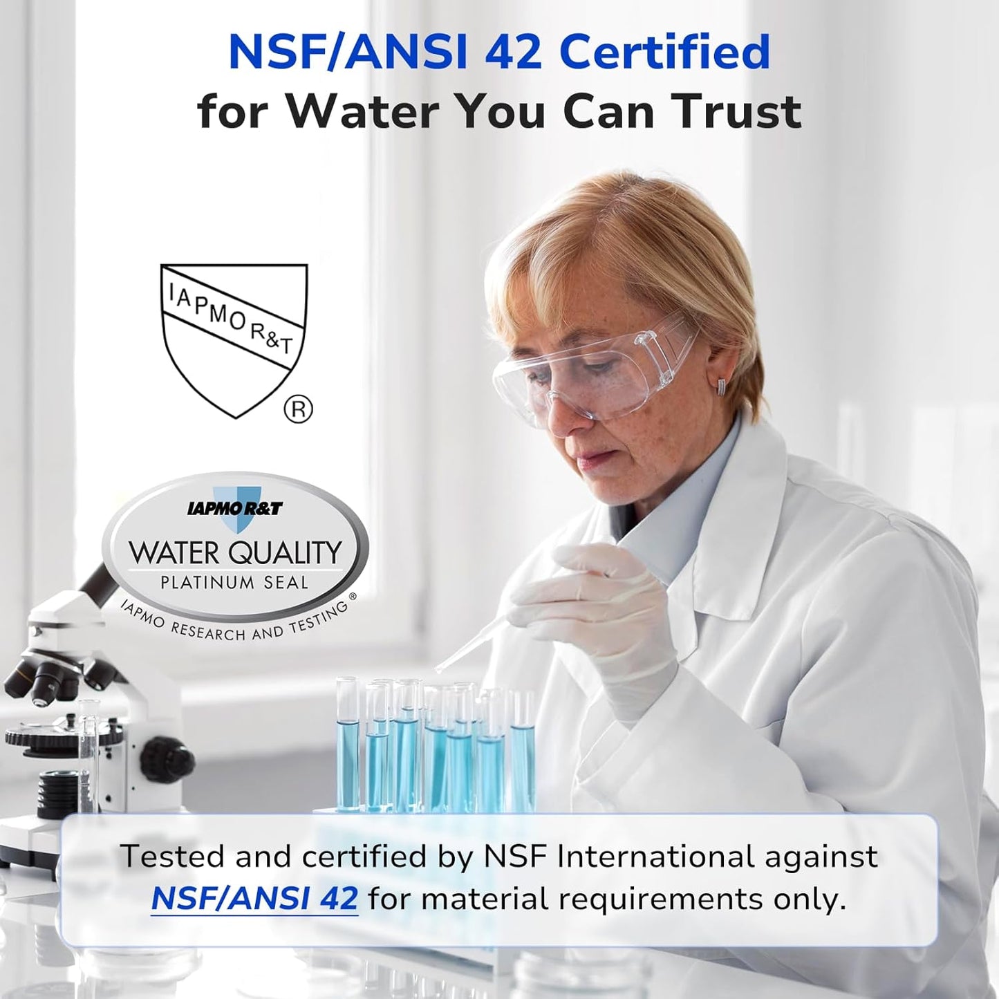 Fil-Fresh 2-Pack PURWater Filter Replacement for RF-9999 PURPLUS Faucet Water Filtration System, NSF Certified, Replace Mineral Core Faucet Mount Water Filter