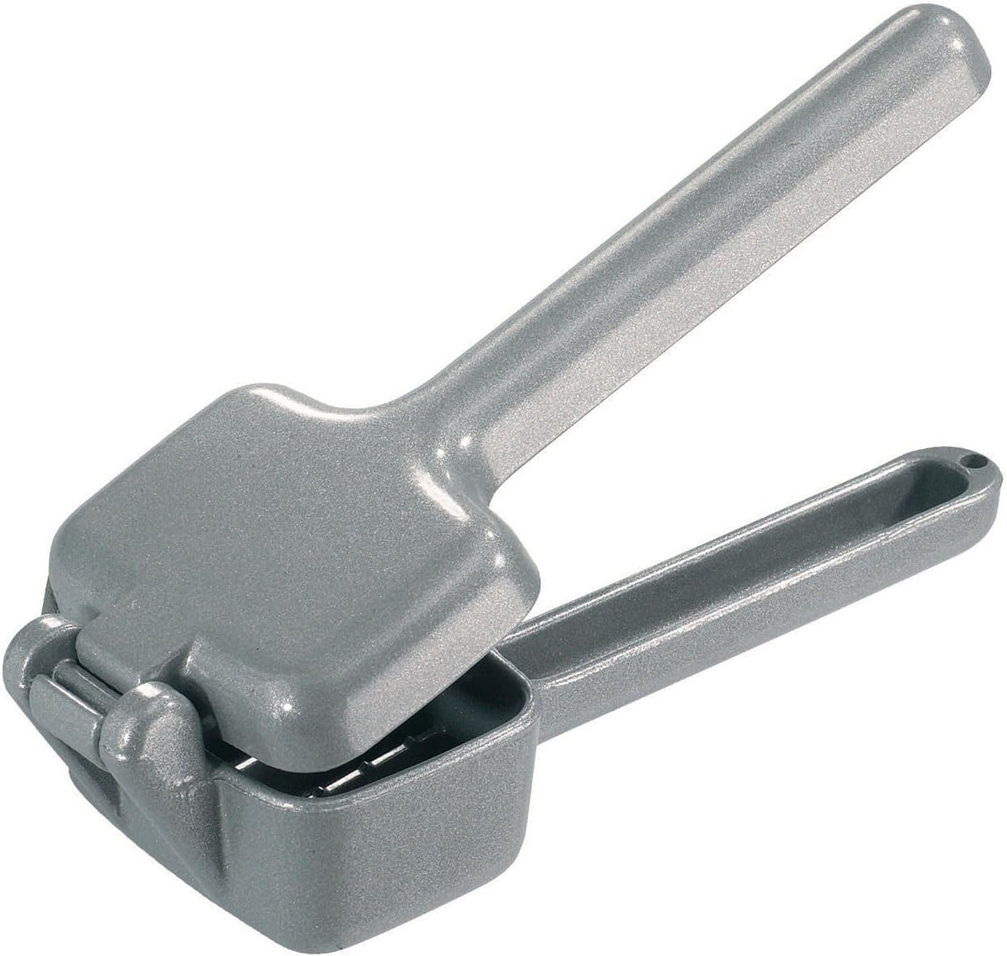 Westmark Manual Ice Crusher – German Heavy-Duty Aluminum Hand Ice Cube Crusher for Crushed Ice, Portable Bar Tool for Cocktails & Drinks, Dishwasher Safe, Bar Accessories, Gray