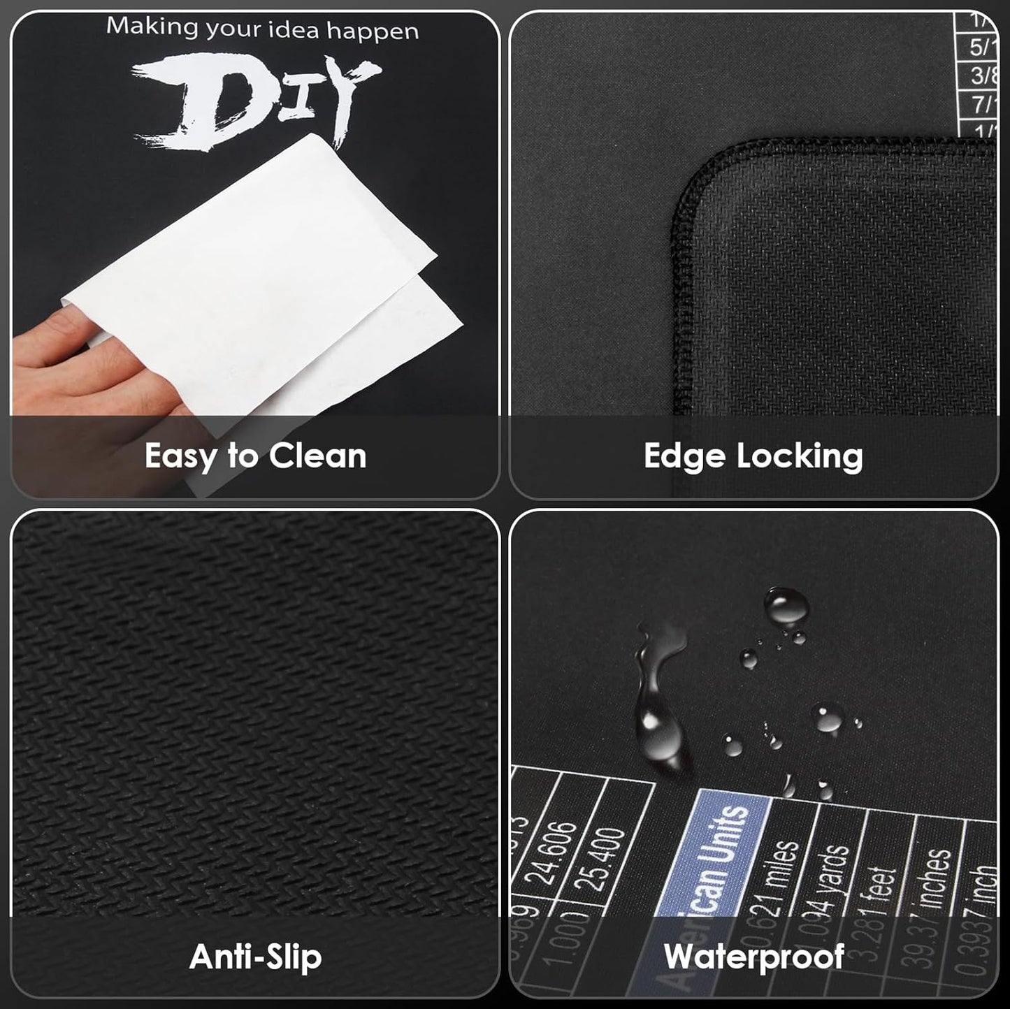 39.5”X18” DIY Worktable Mat Large Work Bench Mat Workshop Mat Workbenc