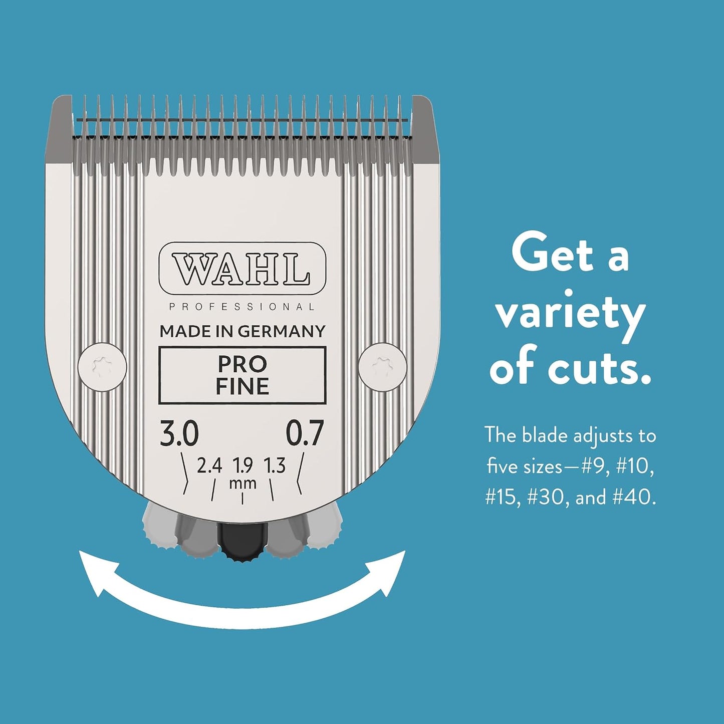 WAHL Professional Animal 5-in-1 Adjustable Blade Arco, Bravura, Chroma