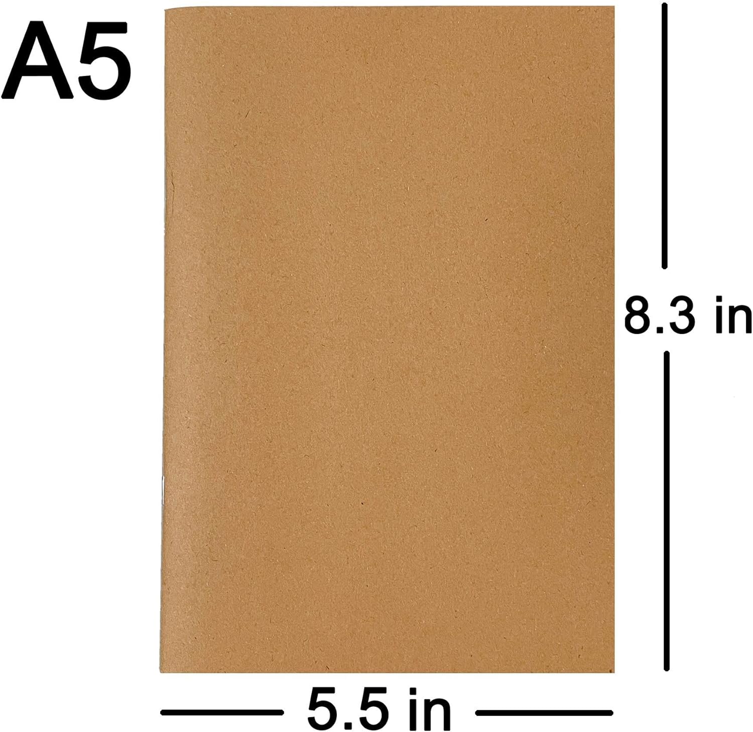 A5 Calendar Planner Jan 2026 - Dec 2027, Travelers Notebook Inserts fo