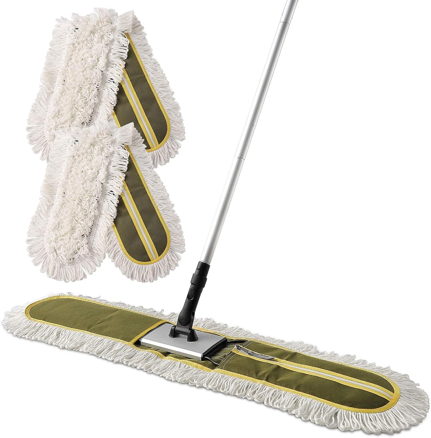 36" Commercial Dust Mops for Floor Cleaning Heavy Duty Floor Duster Mo