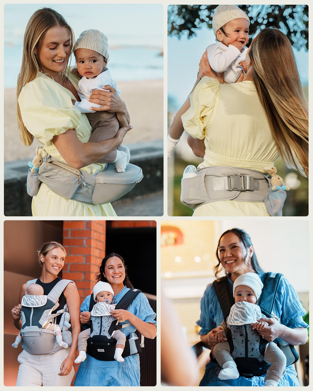 Baby Carrier, MOMTORY Safety-Certified 6-in-1 Baby Carrier Newborn to 