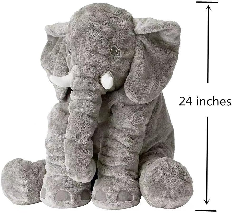 Giant Stuffed Animals Doll Elephant Stuffed Animal, 24" Stuffed Elepha