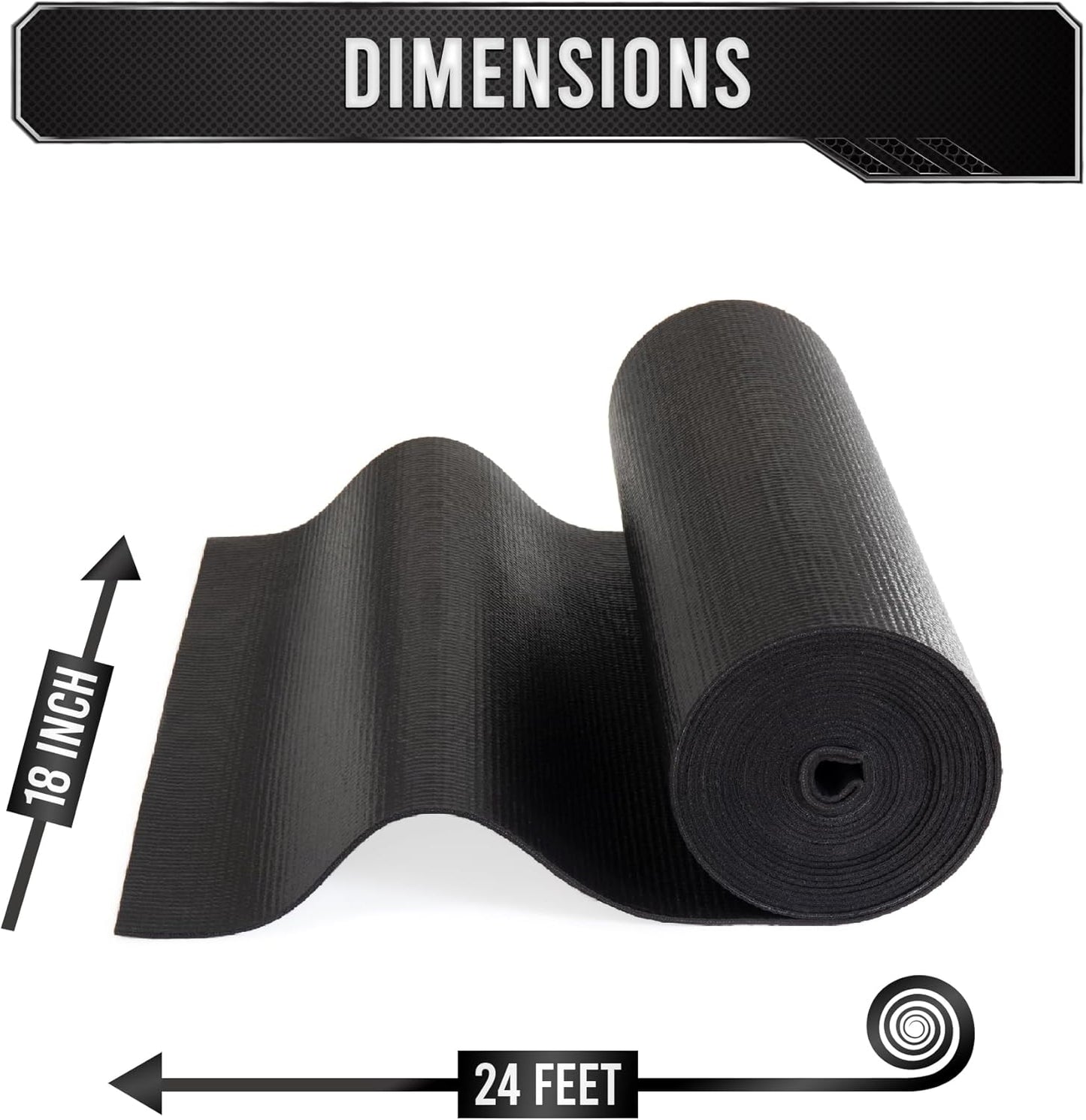 Precision Defined Professional Grade Tool Box Liner, Black | Tool Box 