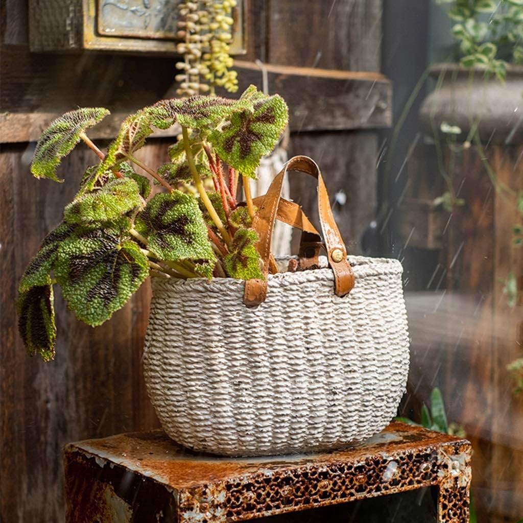 Planter Flowerpot Planter Pots Unique Plant Pots Concrete Imitation Wi