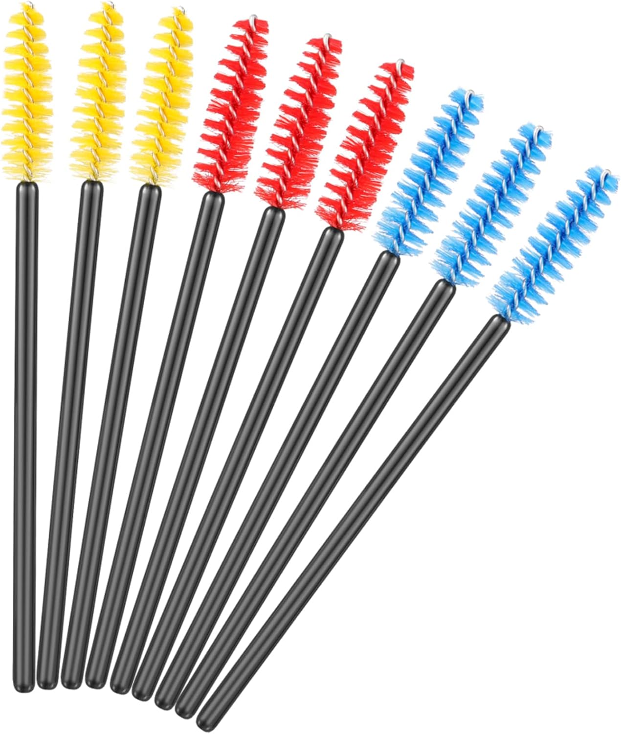 Outus 15 Pieces Hummingbird Feeder Cleaning Brush Mini Nylon Brush Set Cleaner for Bottles, Tubes, Jars, Bird Feeder (0.3 Inches/ 3.9 Inches)