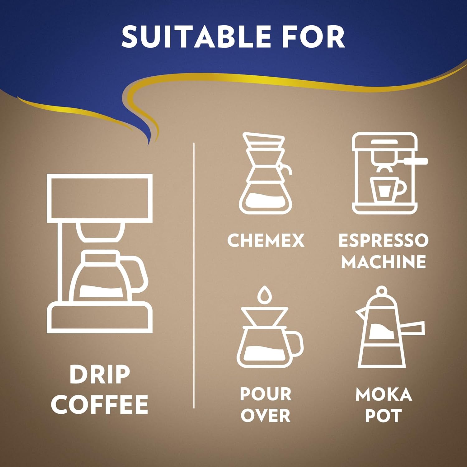 Lavazza Super Crema Ground Coffee, Medium Roast, Arabica and Robusta B