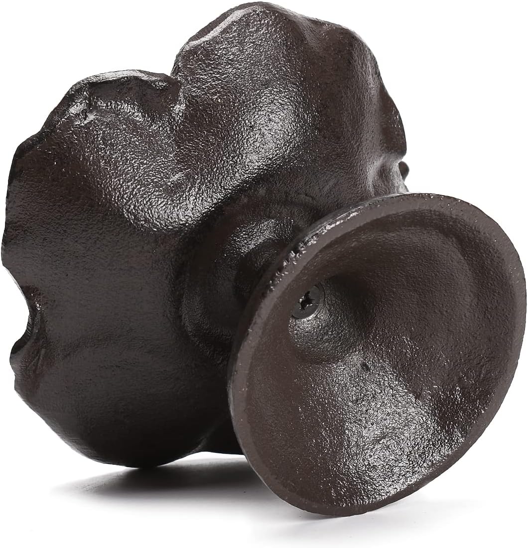 BRASSTAR Cast Iron Bird Feeder Rustproof Lotus Leaf Shape Bird Bath for Outdoors Patio Yard Garden Villa Decoration TQGJPT171