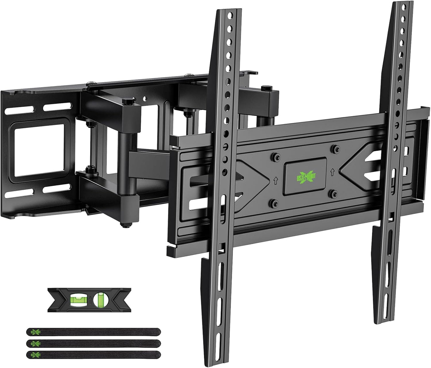 USX MOUNT Full Motion TV Wall Mount for Most 32-70 inch TVs up to 99 l