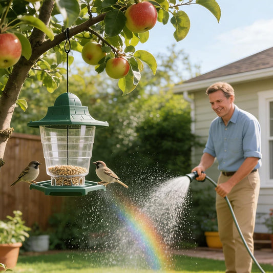 Bird Feeders for Outdoors - Leak-Proof Hummingbird Feeding Bowl,Outsid