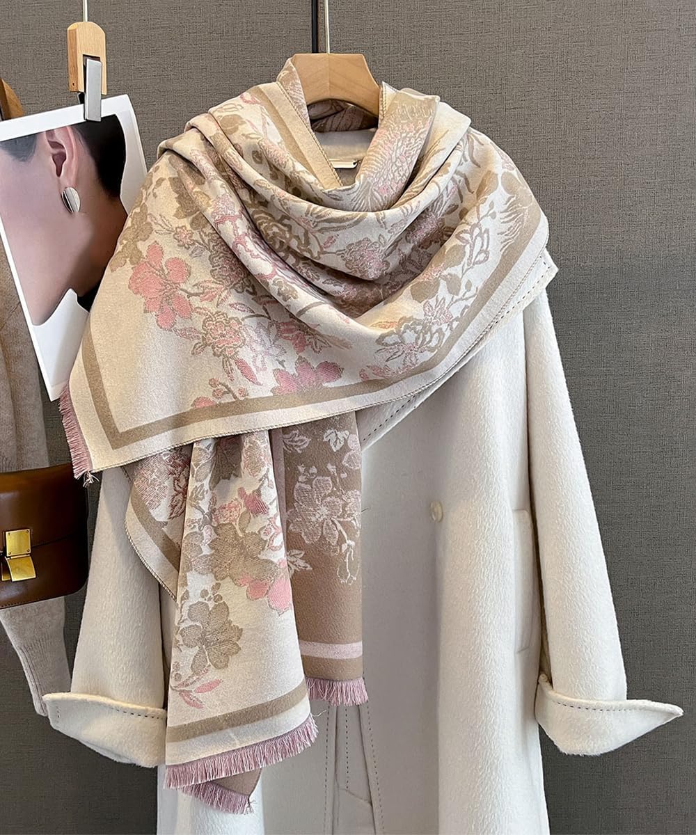 Scarf for Women Winter Warm Shawl Large Oversized Scarves Wraps Fashio