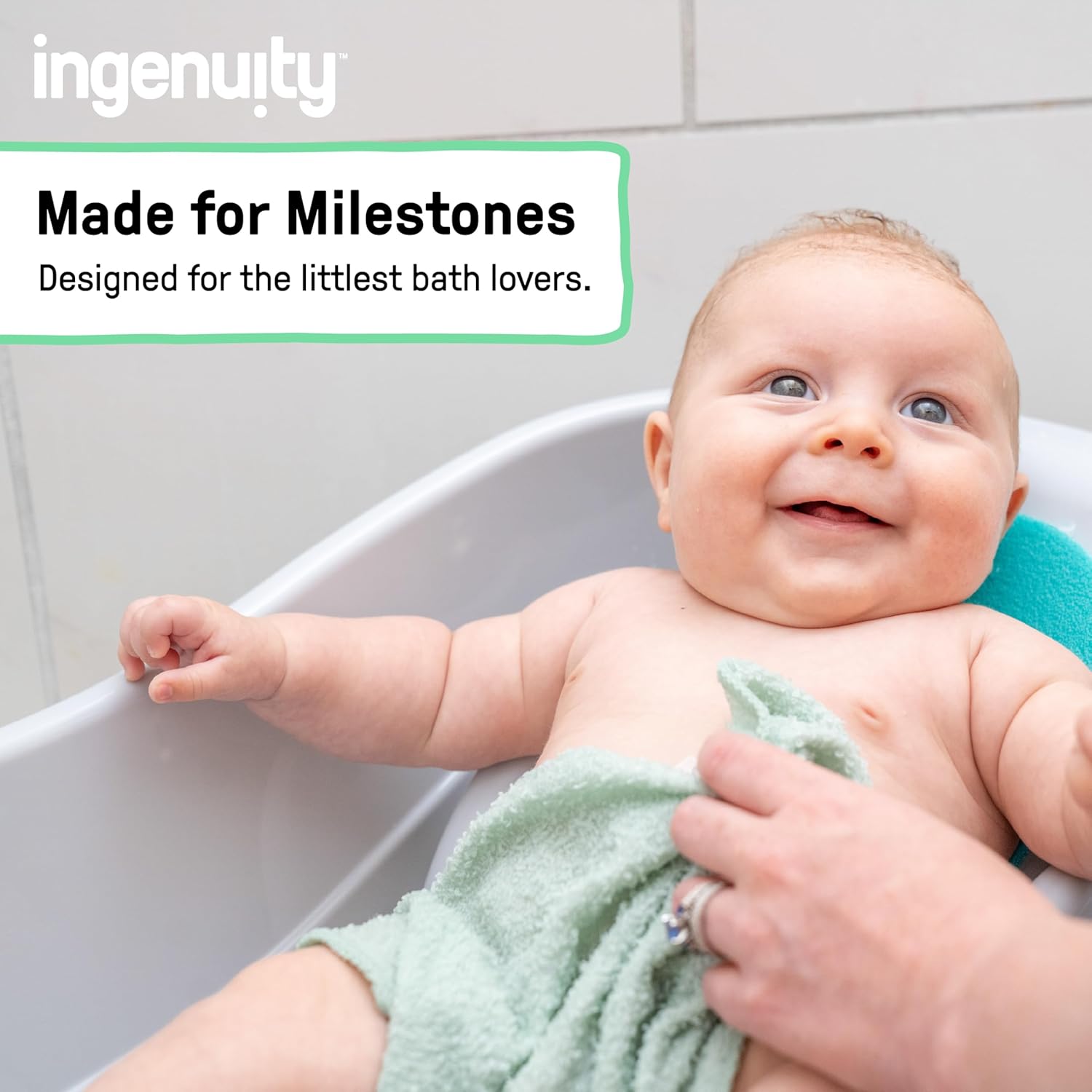 Ingenuity Foldaway 2-Position Bather, 2-Position Adjustable Support Ba