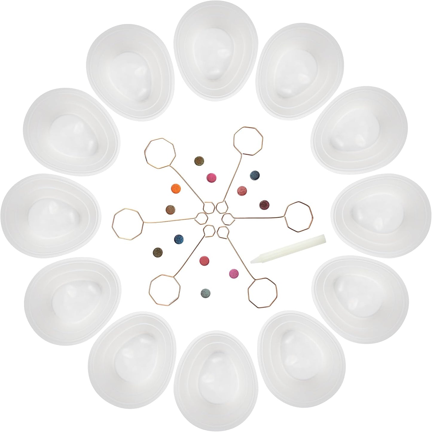 PAAS Megga Color Cups Egg Decorating Kit: Dye 12 Eggs at The Same Time!