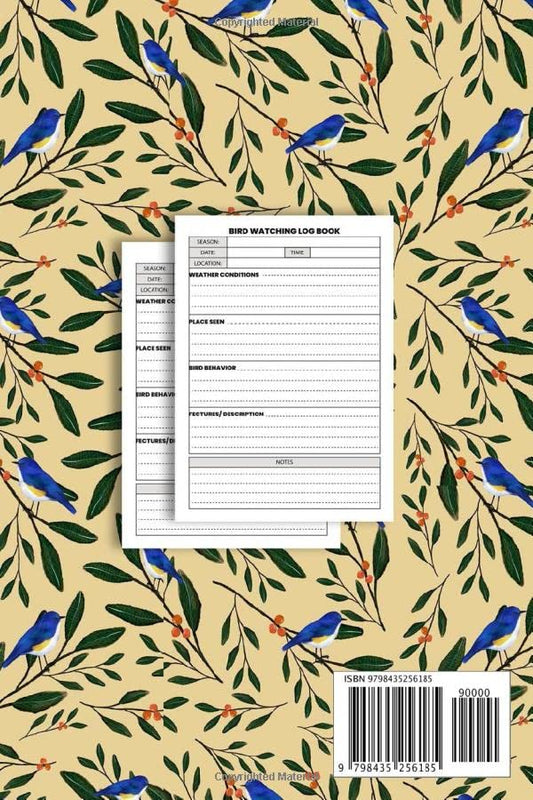 Bird Watching Logbook: Bird Sightings Tracker | Wildlife Journal For Bird Watchers | Gift For Bird Watching Lovers