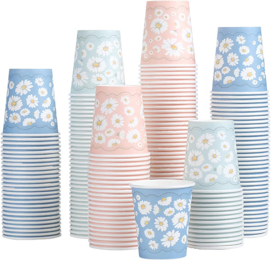 Lamosi 3 oz Bathroom Cups 300 Pack, 3 oz Paper Cups, Mouthwash Cup, Mini Paper Cup for Parties, Picnics, Barbecues, Travel and Events