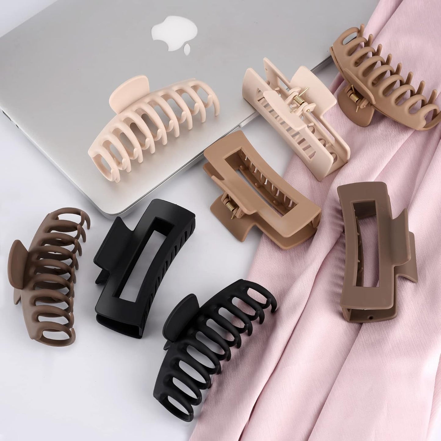 LuSeren Hair Clips for Women 4.3 Inch Large Hair Claw Clips for Women 