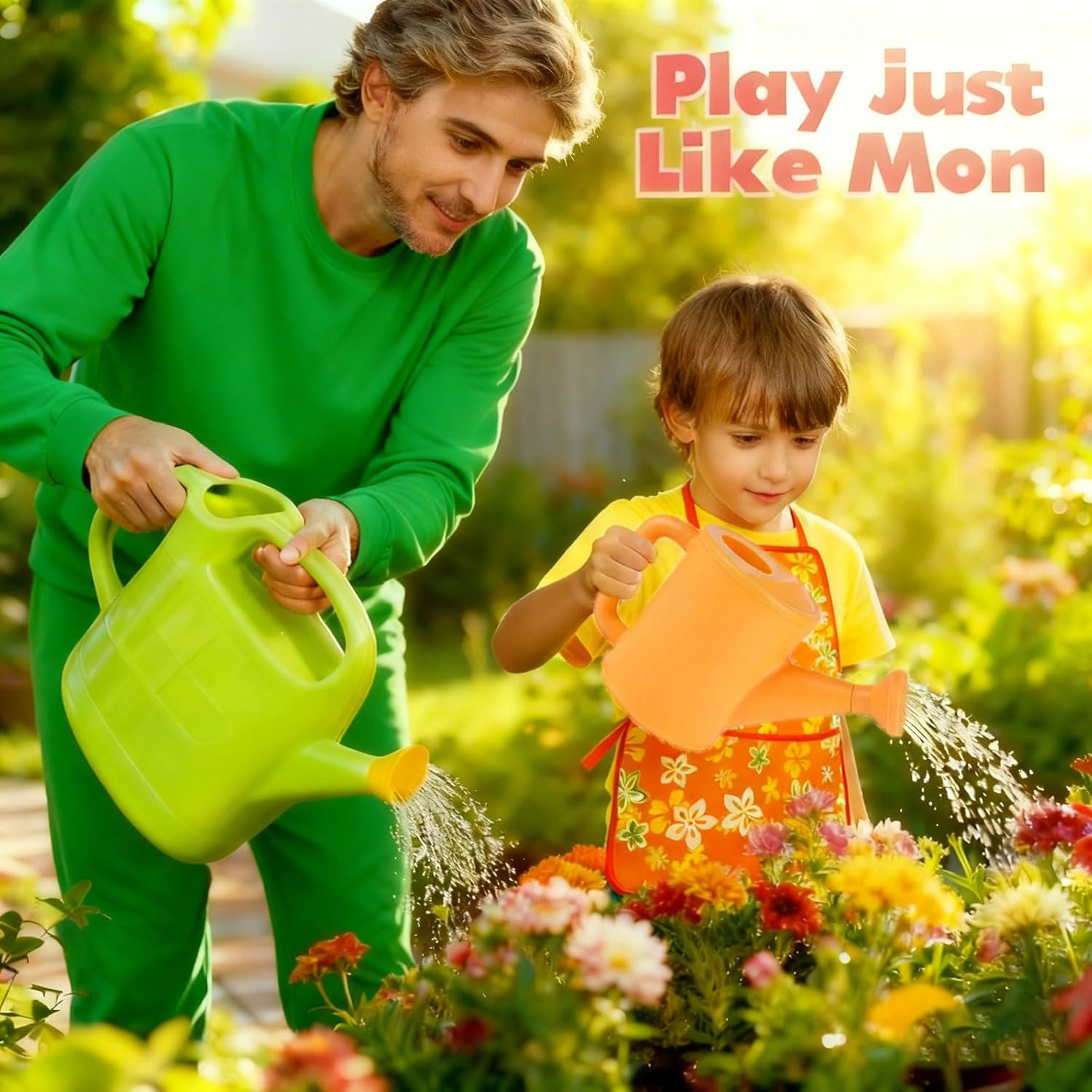 Kids Gardening Tools Set, 13 Pcs Gardening Kit with Apron & Tote Bag, 