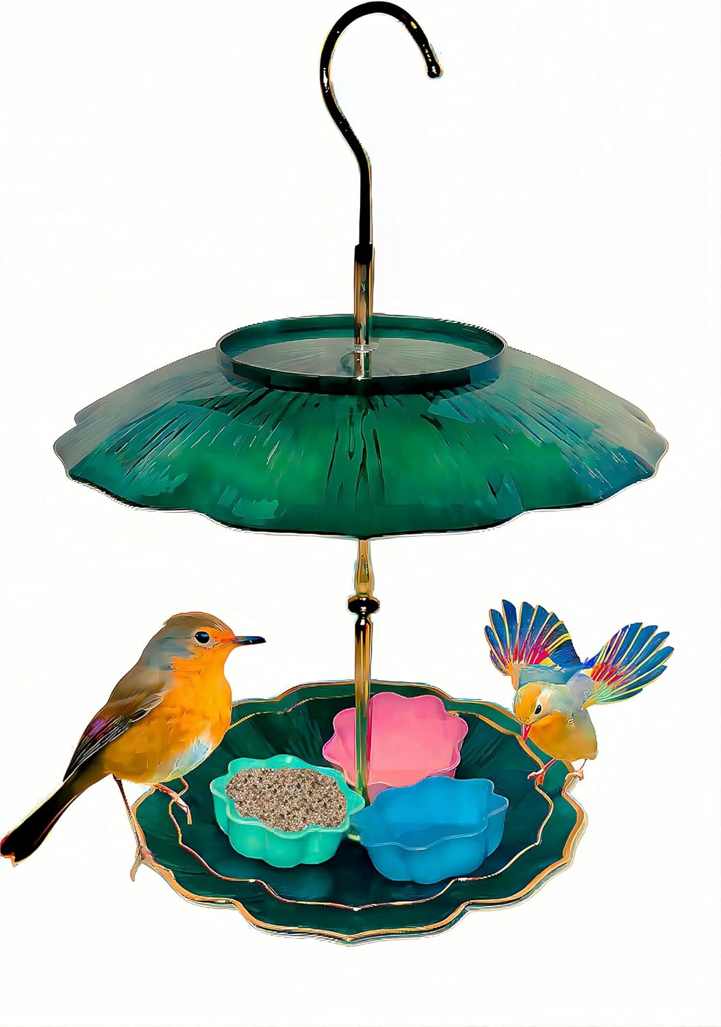 Hanging Feeding Birds Wild Bird for Attracting Suitable for Outdoor Pl
