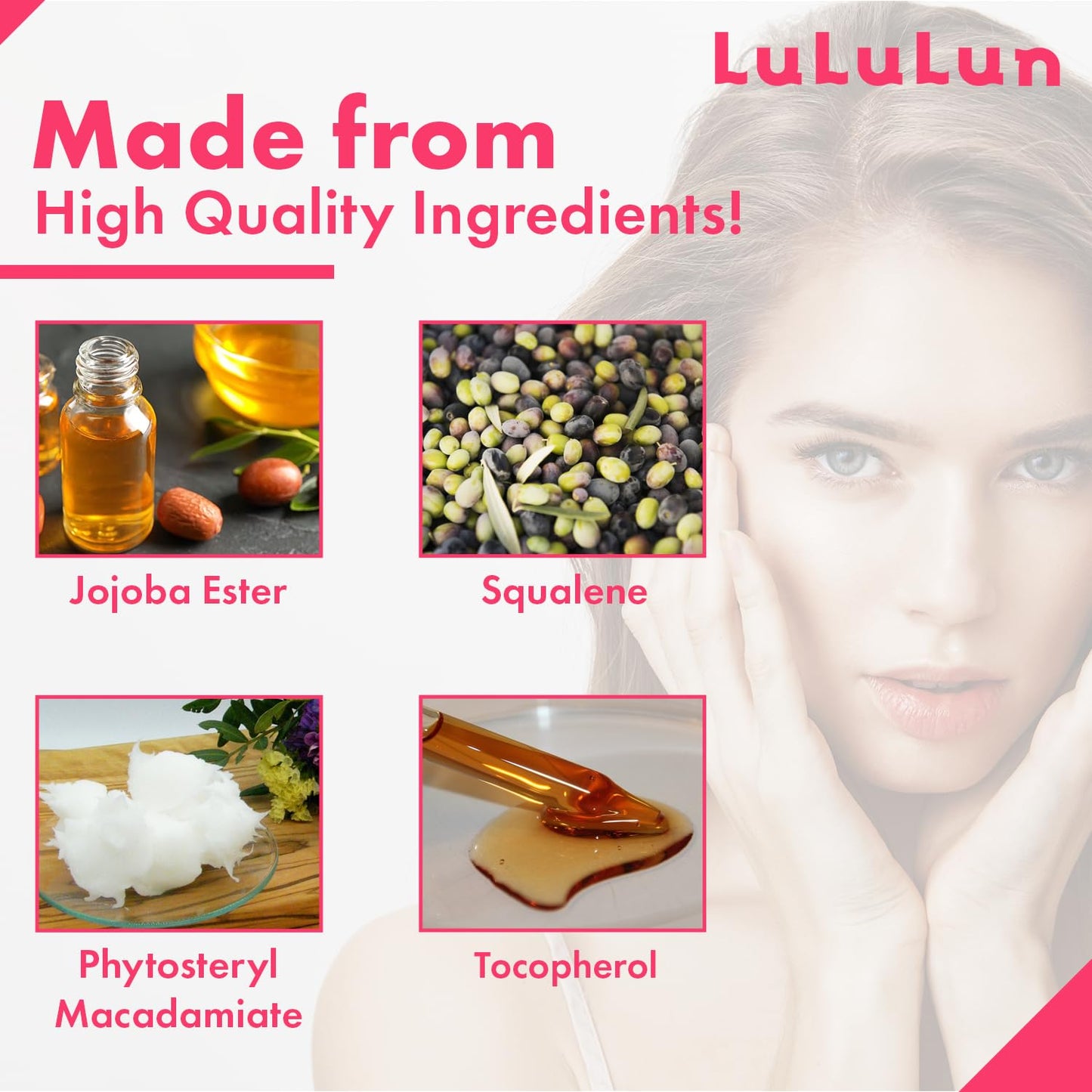 Lululun 32EA Anti Aging Face Mask for Women, Daily Face Masks Skincare