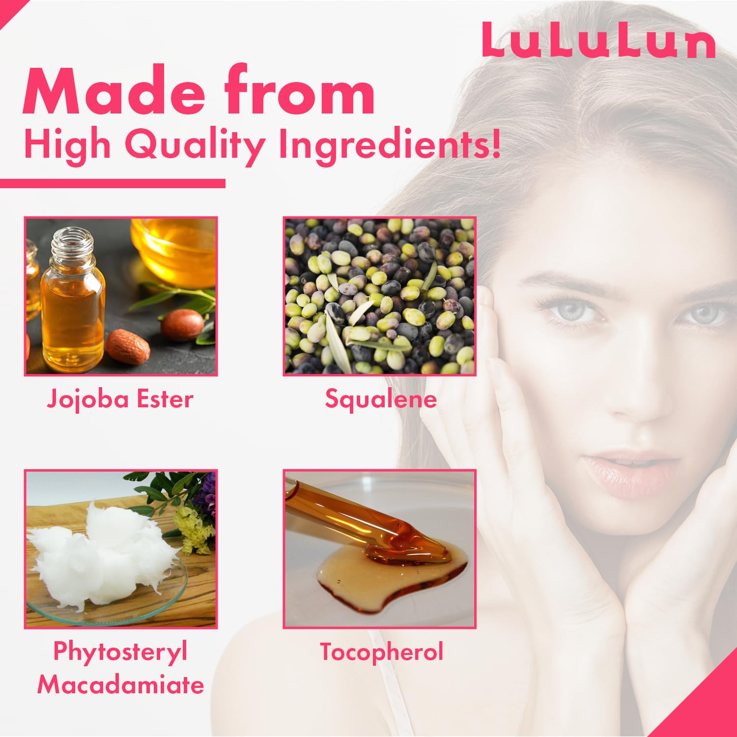 Lululun 32EA Anti Aging Face Mask for Women, Daily Face Masks Skincare
