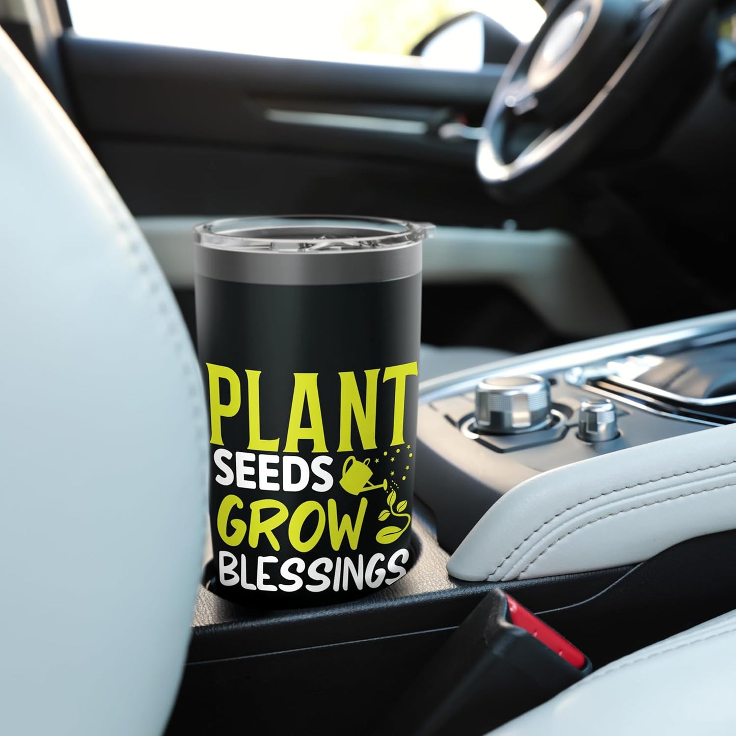 Funny Garden Quote Gardeners Plant Seeds Grow Gardening Stainless Steel Insulated Tumbler