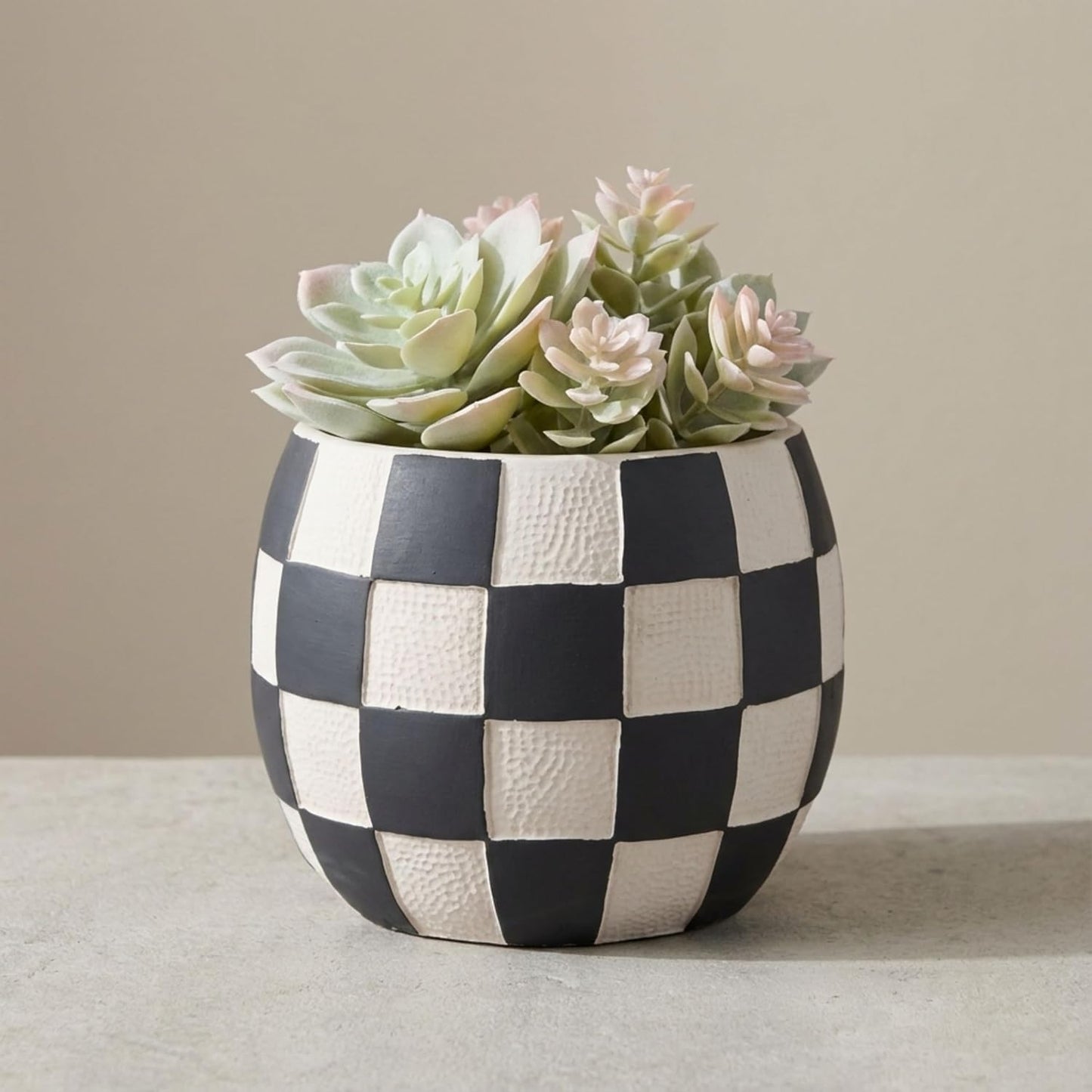 Cement Planter Pots – Planters for Indoor or Outdoor Decor, Patio or G