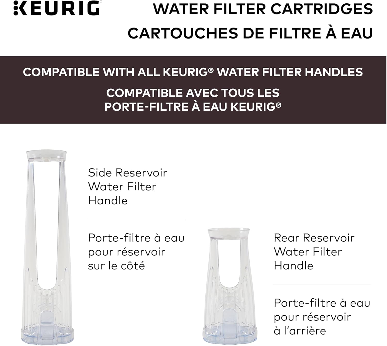Keurig Water Filter Refill Cartridges, Replacement Water Filter Cartri