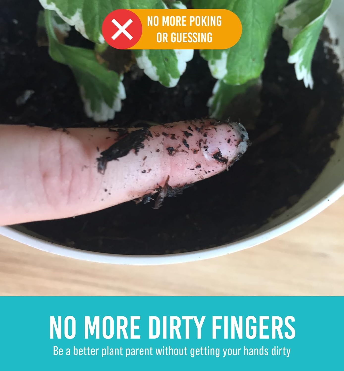 GROWIT Plant Moisture Meter - Accurately Tells You When to Water Your 