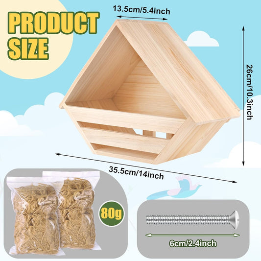 Cedar Dove Nesting Box Mourning Dove Nesting Box Bird Nesting Material