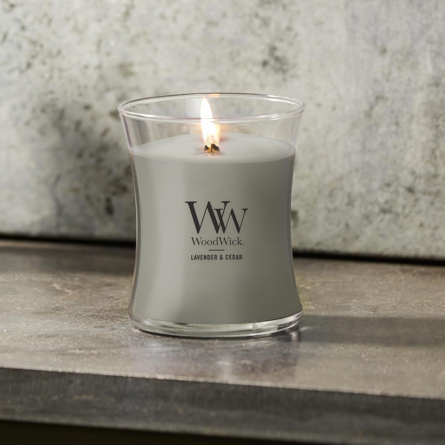 WoodWick Lavender & Cedar Holiday Candle Gifts for Women and Men, 9.7 