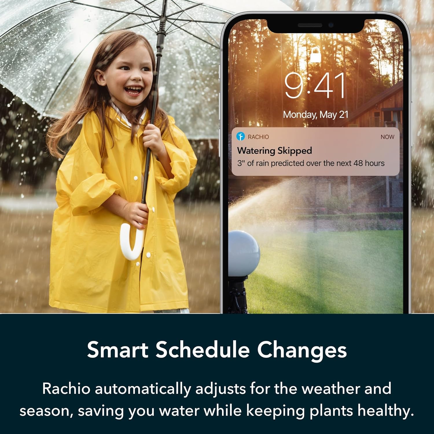 Rachio WiFi Smart Sprinkler Controller (8-Zone Irrigation Remote Contr