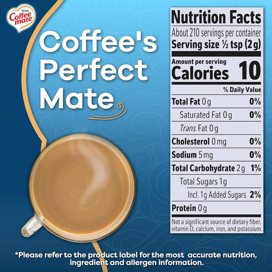 Coffee-mate French Vanilla Powdered Coffee Creamer, 15-Ounce Packages 