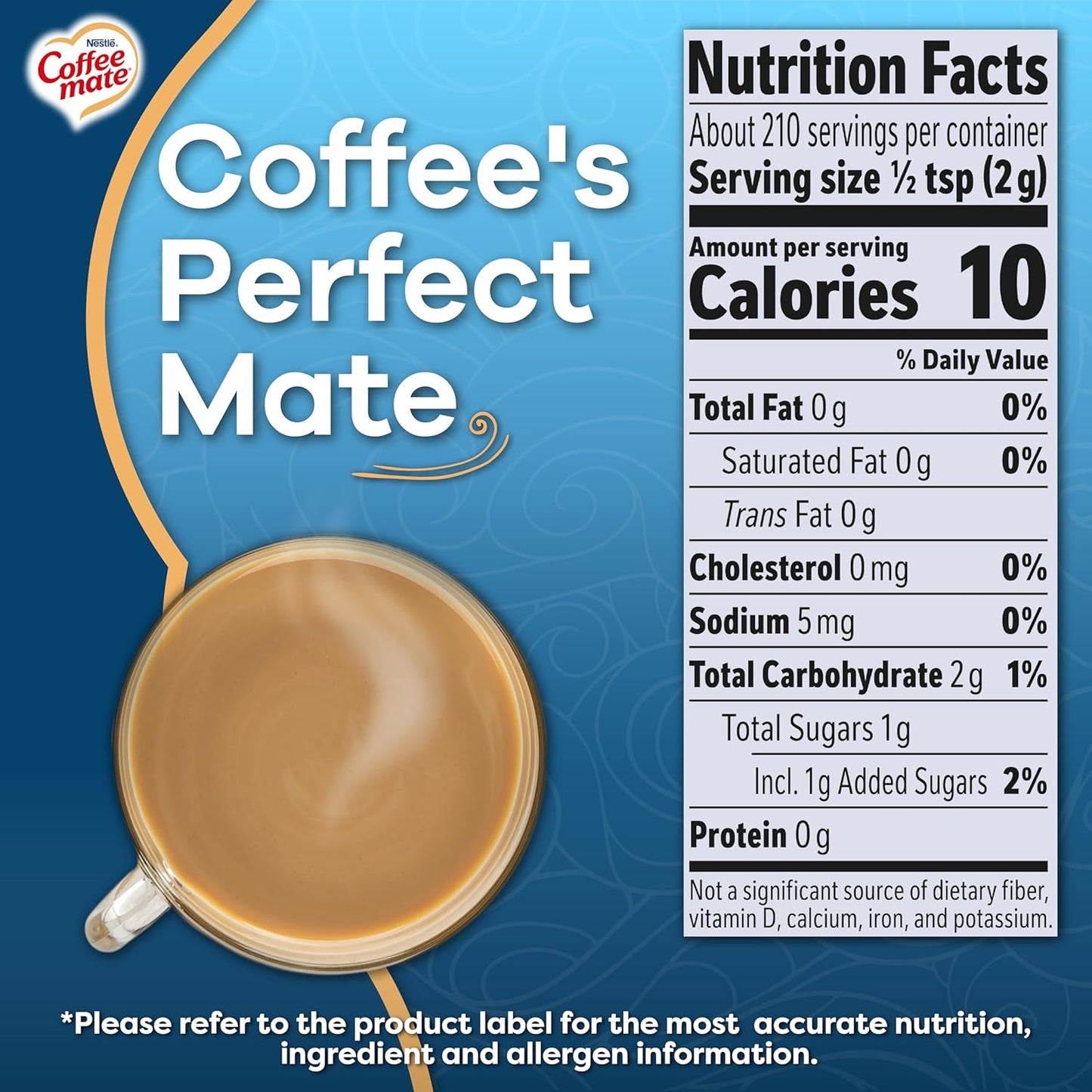 Coffee-mate French Vanilla Powdered Coffee Creamer, 15-Ounce Packages (Pack of 6)