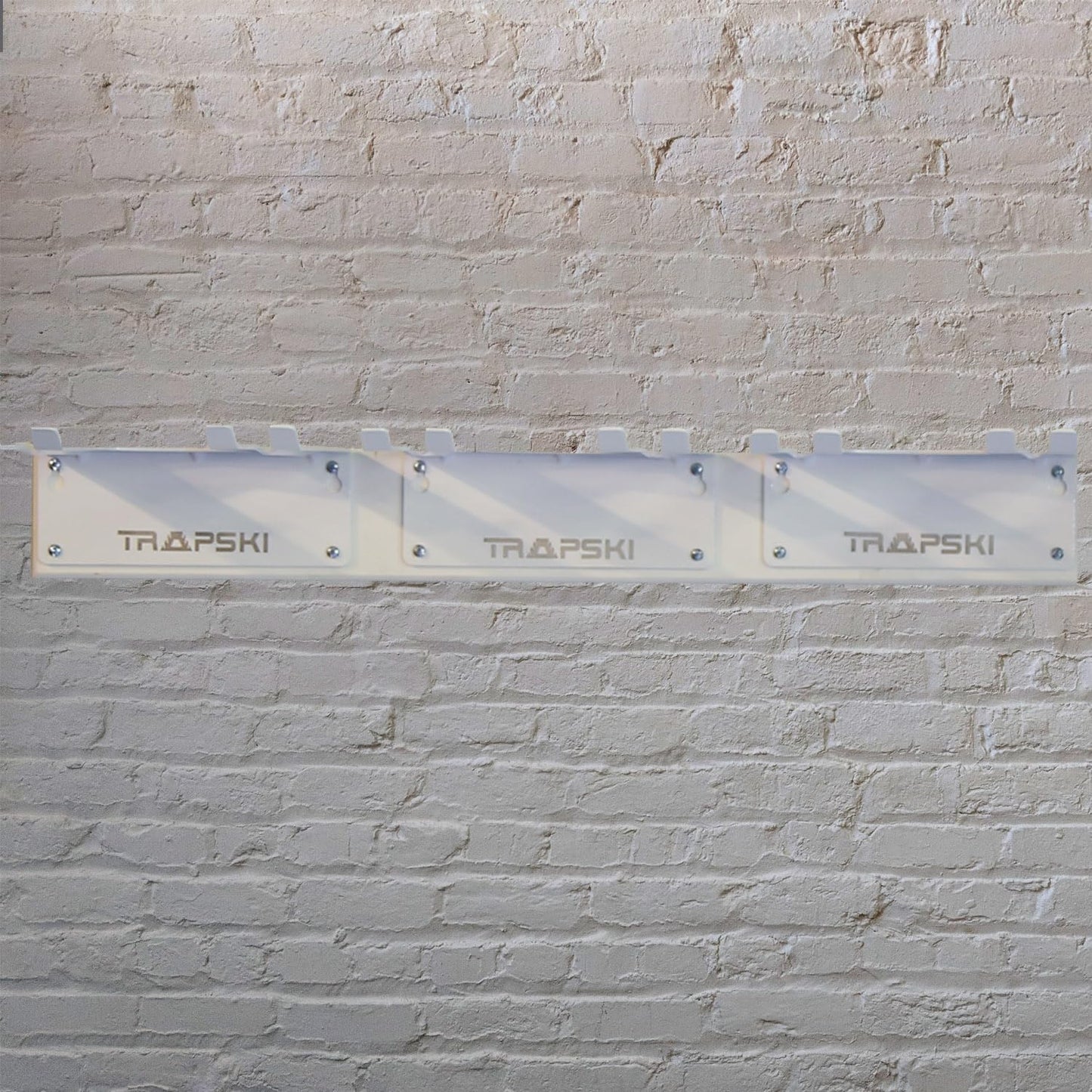 TRAPAWAY Wall Rack | Holds 1 pair of Skis or Snowboard by Bindings | G
